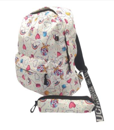 Vista 6 de Maleta Estampada - BLANCO: BLANCO